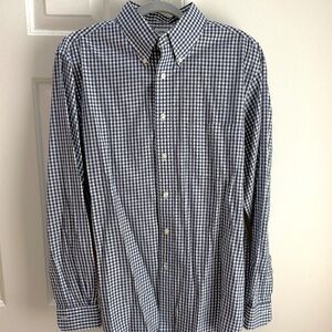 Brooks Brothers Regent Fit “The Original Polo Shirt” – Men’s Large – Blue Check